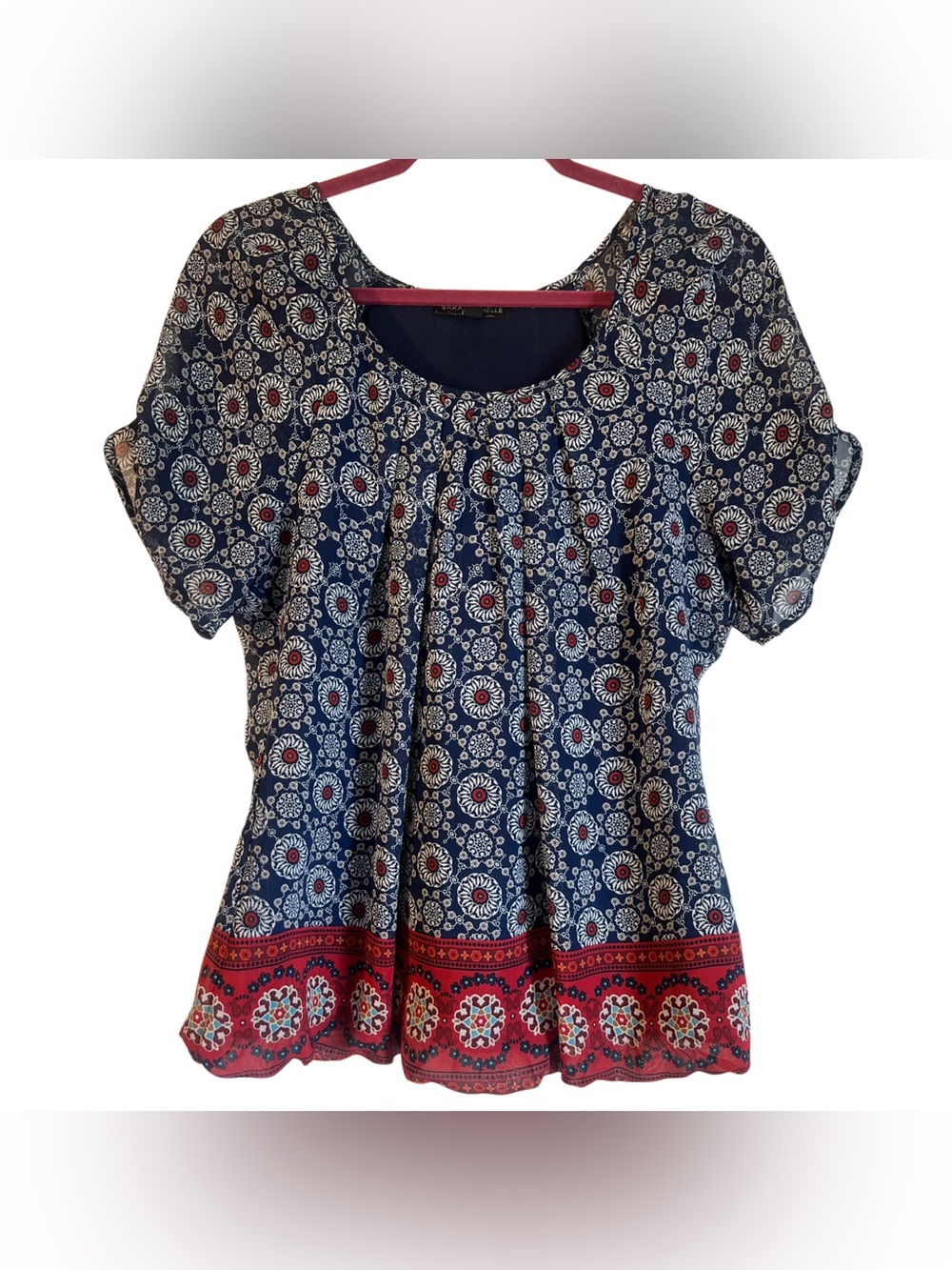 Boho Babydoll Blouse